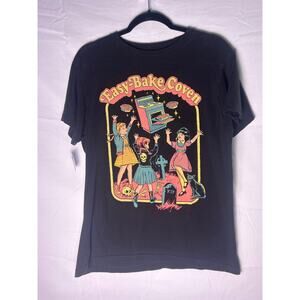 Easy Bake Coven Shirt Graphic Print Black T-shirt Women's Size Medium